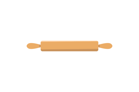 Effortless Style: Mastering Kitchen Rolling Pin Illustrations Vector